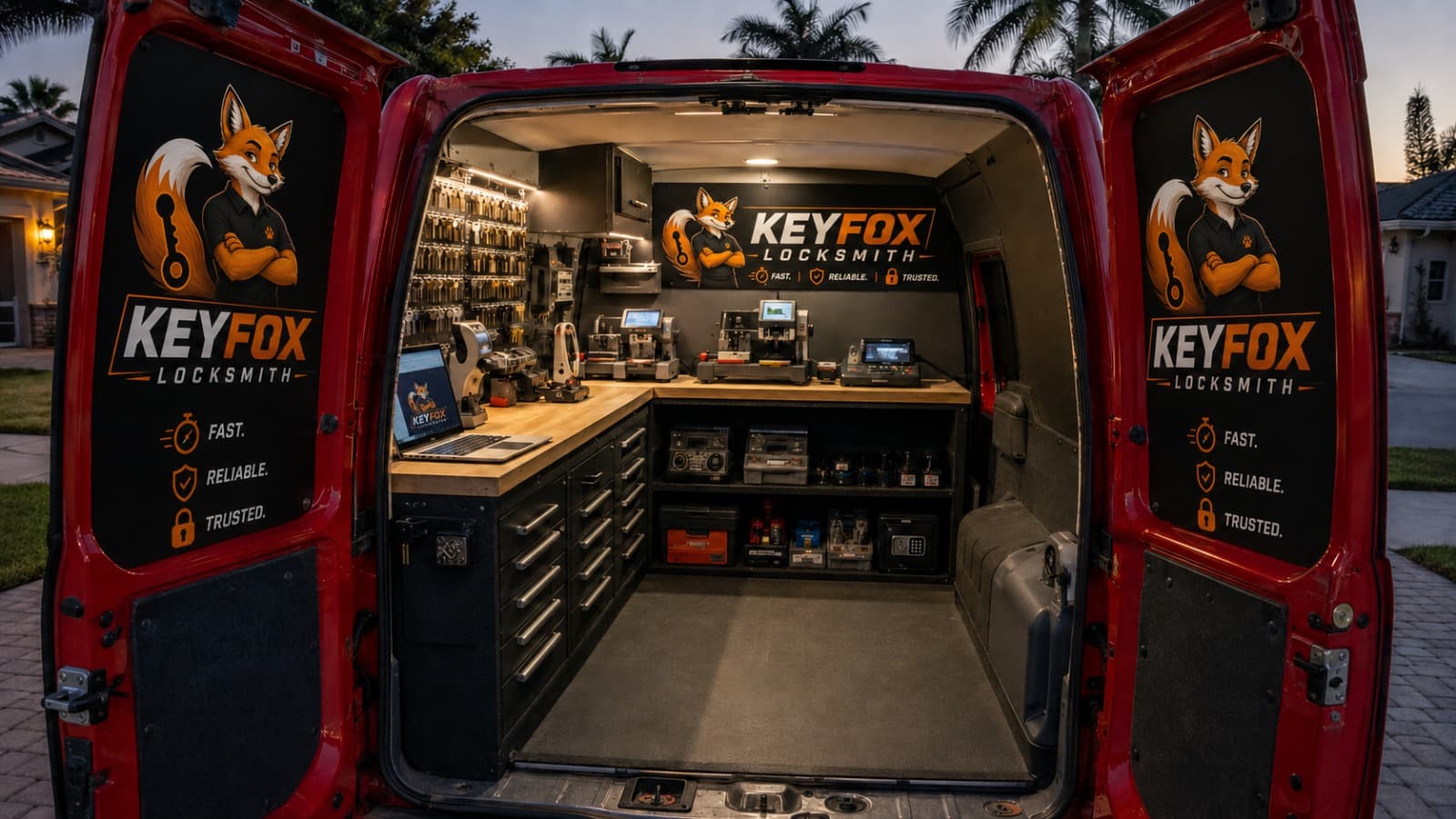Fully Equipped Mobile Workshop